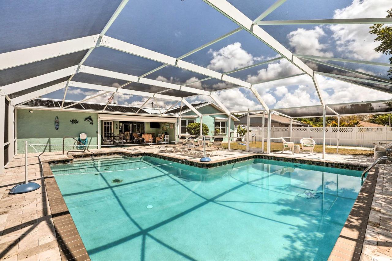 Colorful Cape Coral Retreat With Screened Lanai! Exterior foto